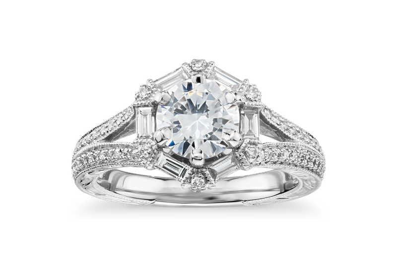 8 consells per triar un anell de compromís de diamants baguette (2023)