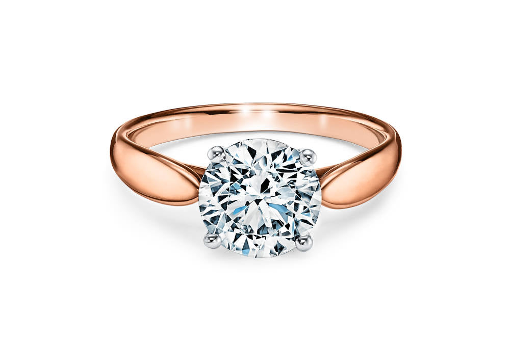 Izbira diamantnega zaročnega prstana z okroglim brusom: 10 najboljših nasvetov